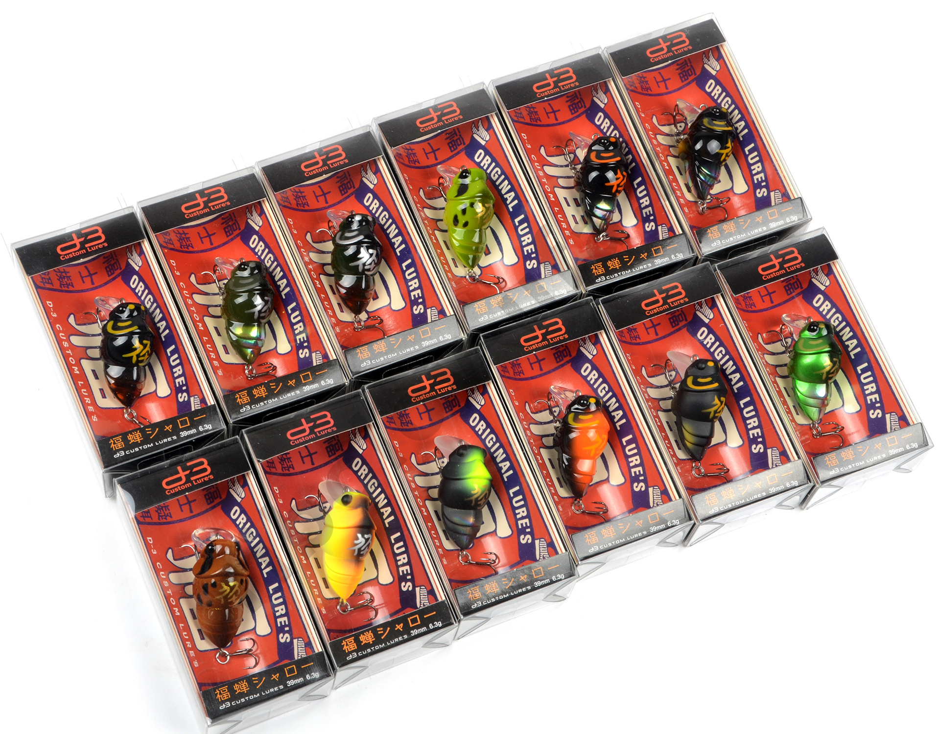 Воблер D3 Custom Fukusemi Shallow 39 мм, 6,3 гр. #01