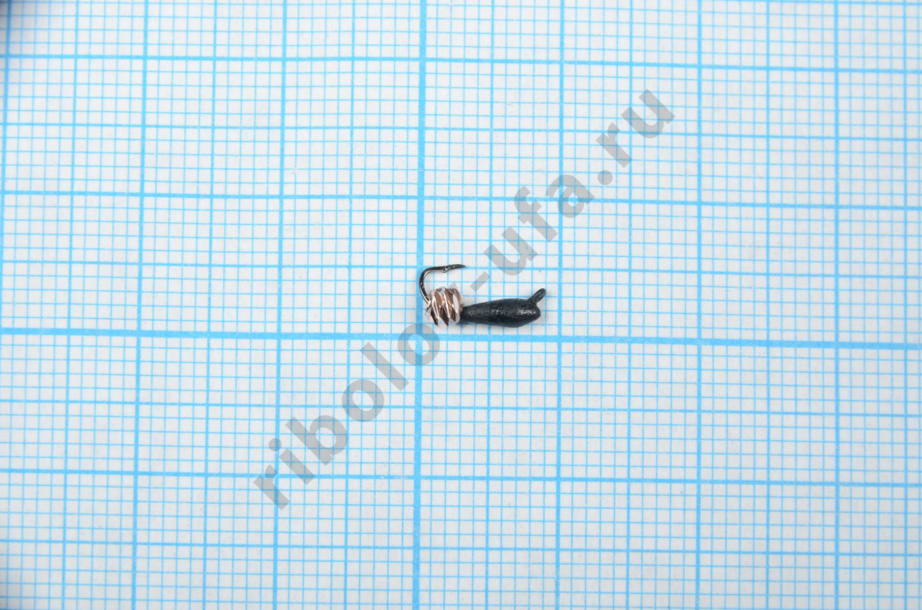 Мормышка Владимирский вольфрам Микроб с латунным шариком зефир золото 1,5мм 0,2гр