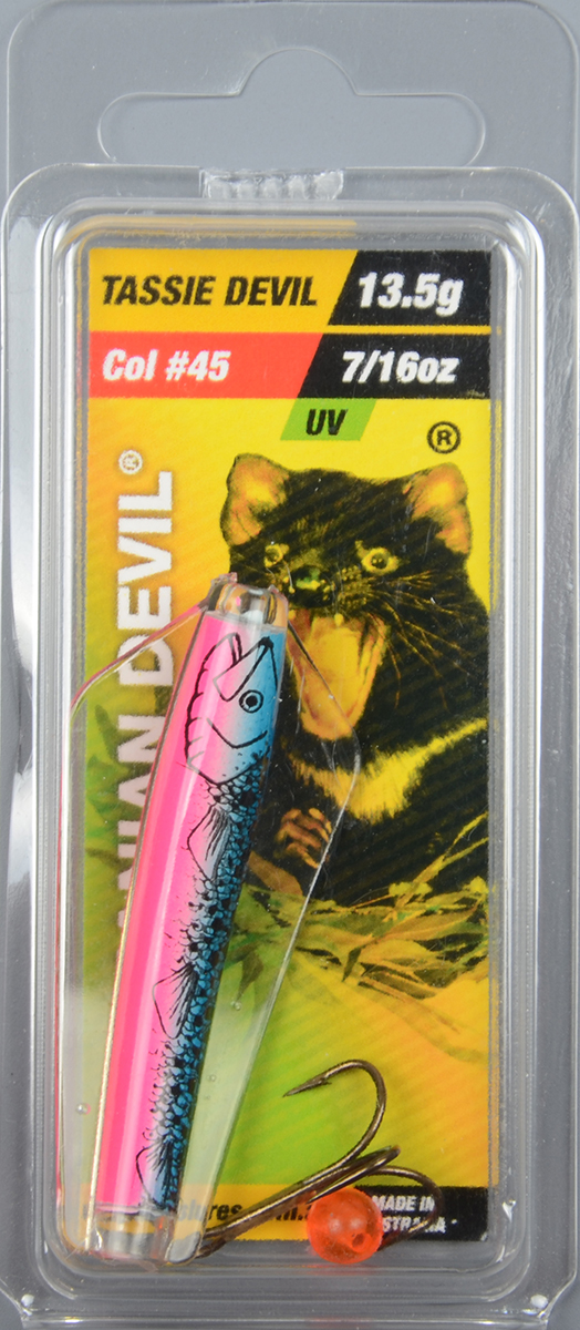 Блесна Wigston Lures Tasmanian Devil 13гр #45 Rainbow Trout