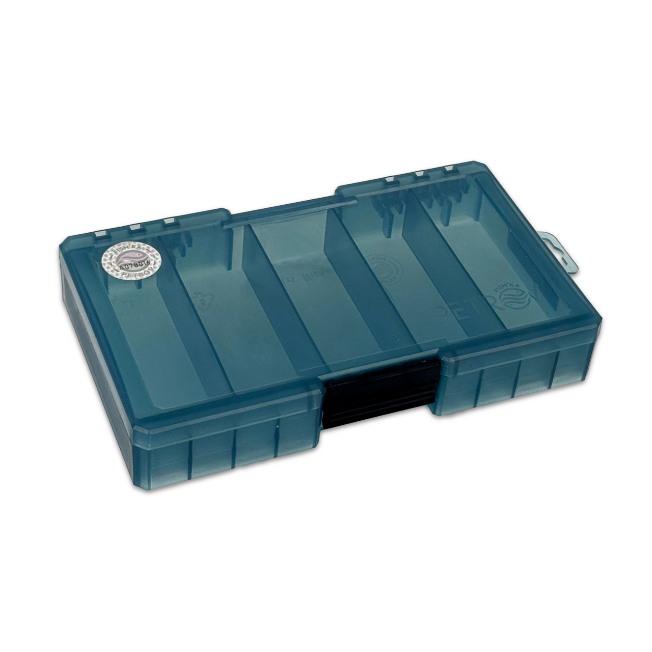 Коробка Fishka Petrov 5 ячеек односторонняя тонированная 165*98*28мм