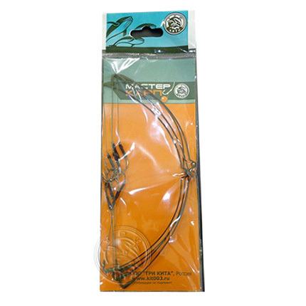 Снасть карповая Коромысло оснащенное кр. №6 160 мм (уп. 4 шт) Три Кита