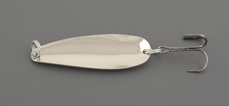 Блесна Бубнов колеблющаяся Мангуст 10 гр. жел/бел