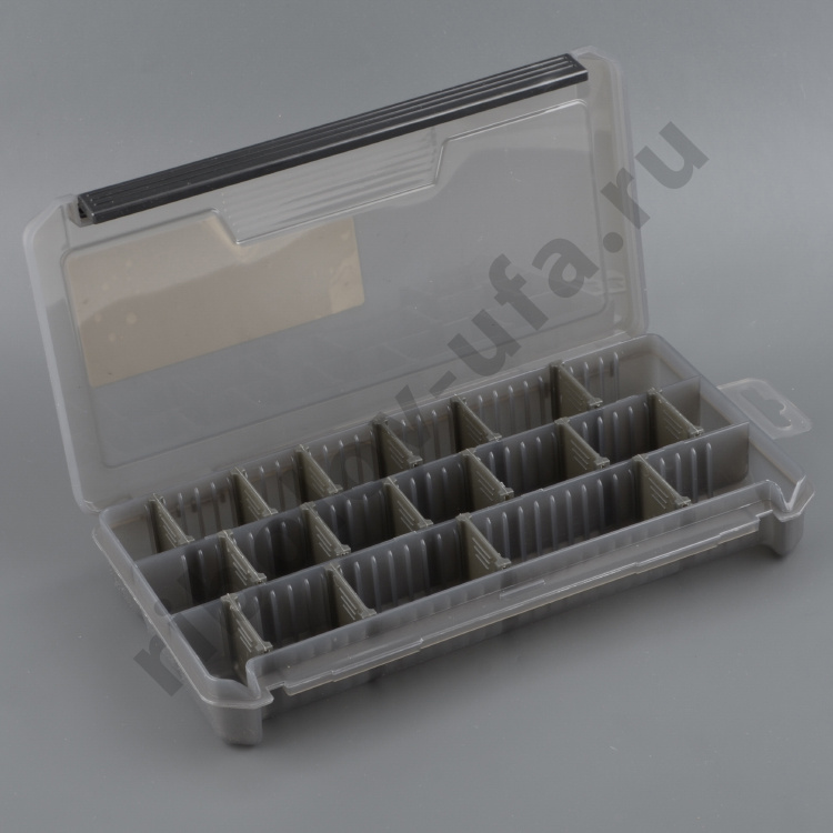 Коробка КДП-2 для приманок 230*115*35мм цв. дымка  Три Кита