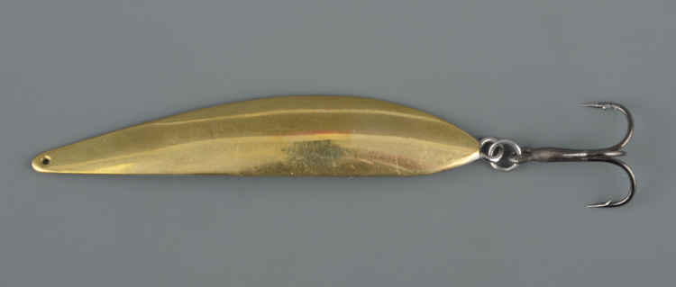 Блесна зимняя Жор Тюлька большая серебро/золото (17 гр)