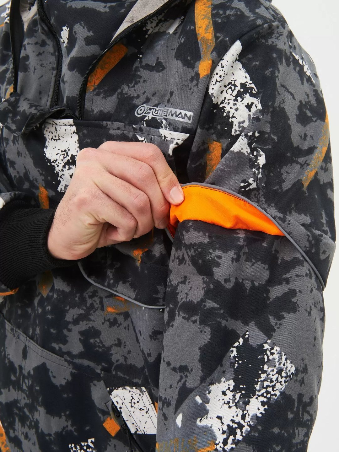 Костюм Huntsman Антигнус-Люкс с ловуш. и пыль. цв. КМФ (192), тк.Твил-Пич р.48-50 (170-176) РР