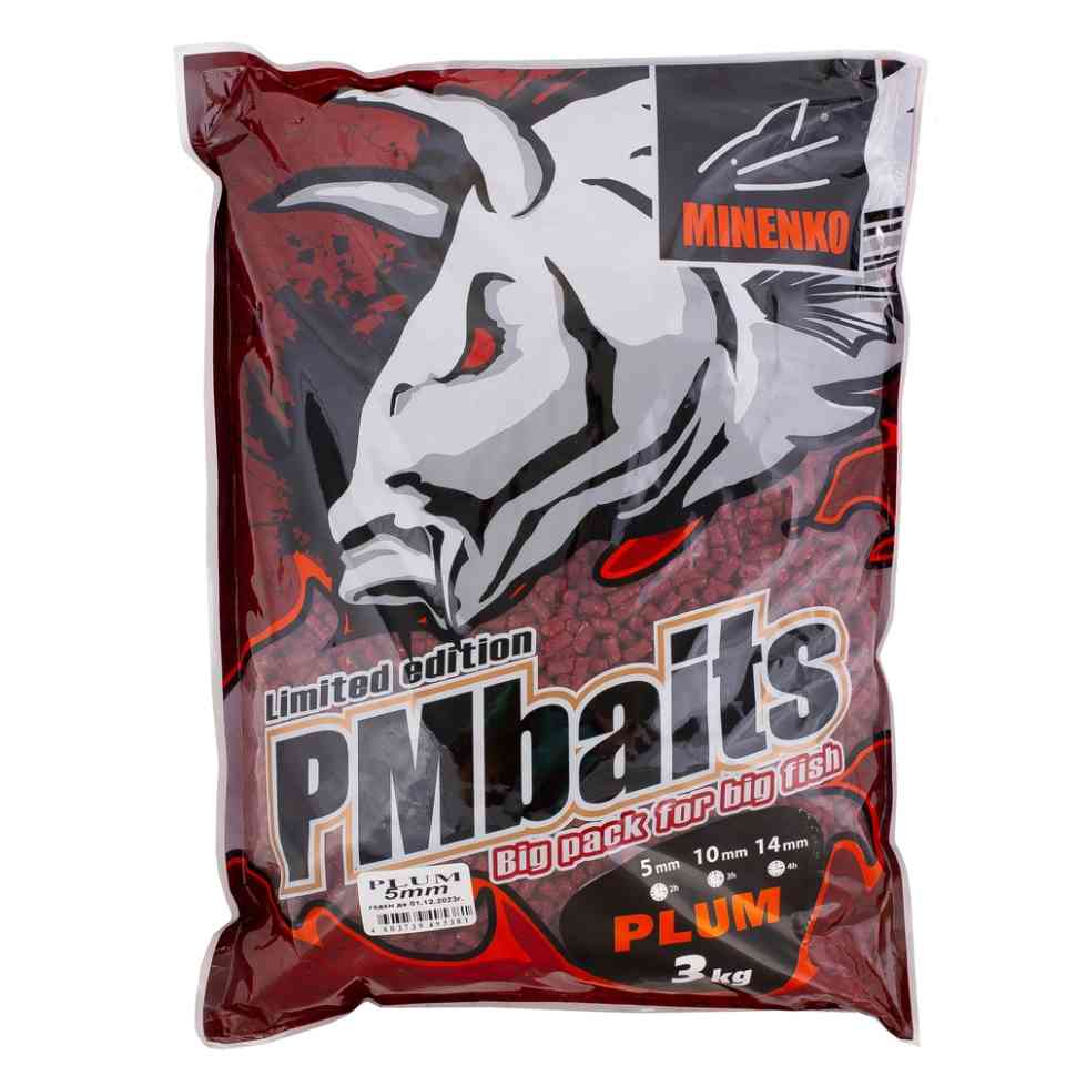 Пелец Minenko Big Pack 5мм, 3кг Слива