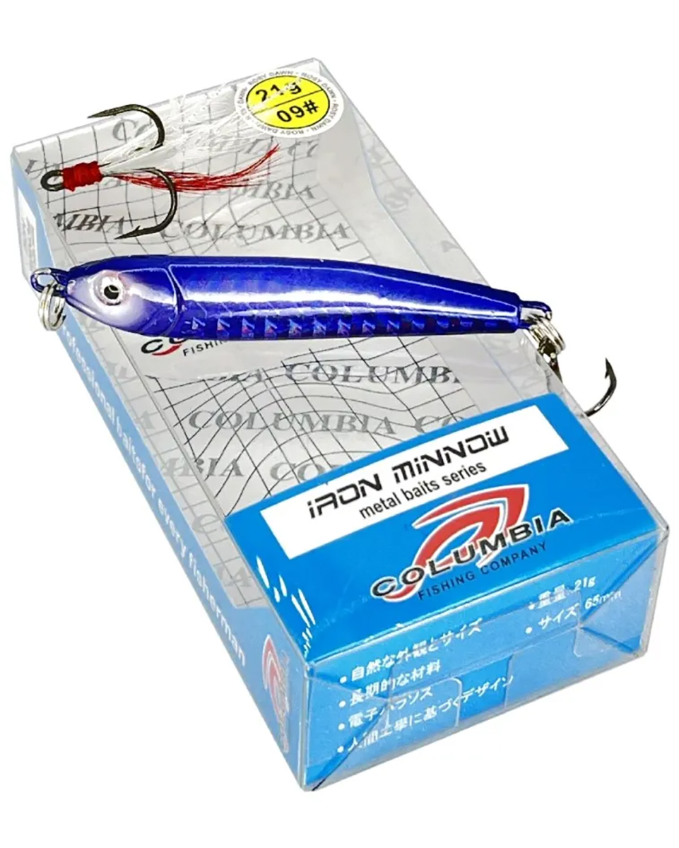 Блесна Columbia Iron Minnow 21гр цв. 04