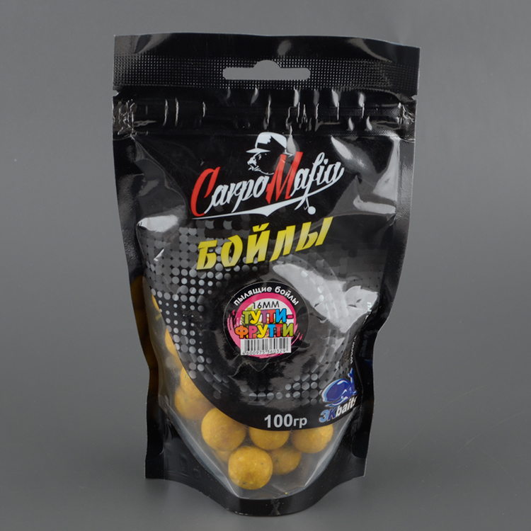 Бойлы пылящие Три кита На Карпа 16мм 100гр (пакет) Тутти-Фрутти