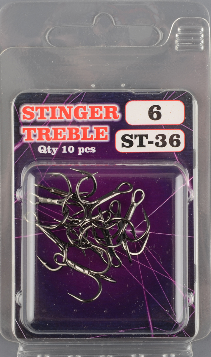 Крючок-тройник Vido ST-36 BN № 6