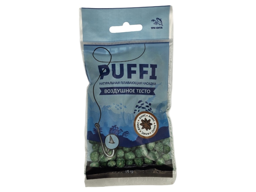 Тесто Три кита плавающее Puffi midi Анис 15гр