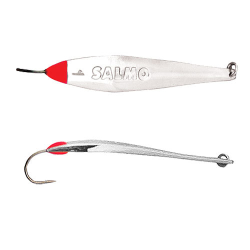 Блесна зимняя вертикал.Lucky John Model S-2 c впаян. кр. 3г Sil