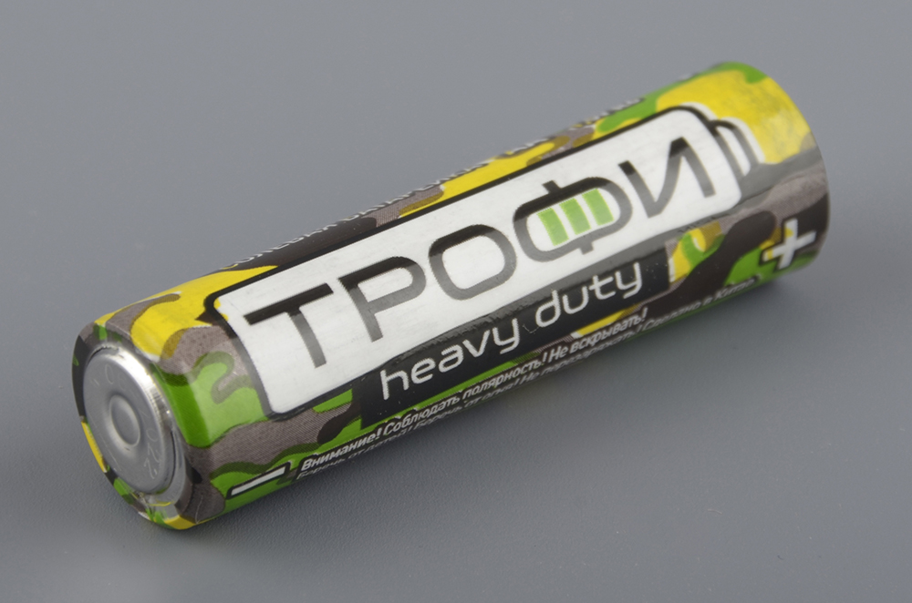 Элемент питания Трофи Heavy Duty R6/316 4S Классика хаки