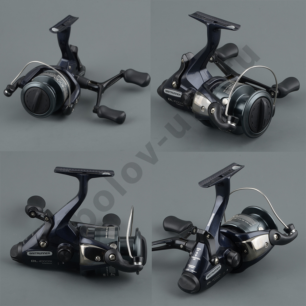 Катушка байтран. Shimano Baitrunner DL 4000 FA