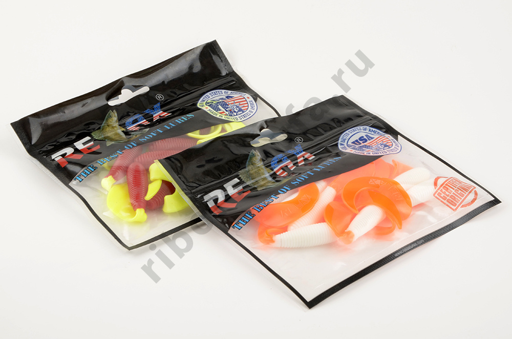 Силиконовая приманка Relax Twister 4in 8см (10шт/уп) - TS333