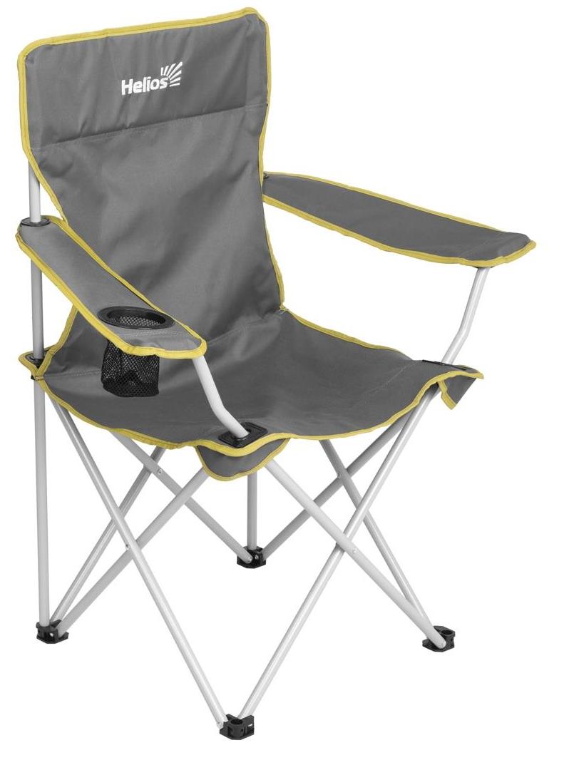 Кресло cкладное Helios цв. серый/зеленый Без чехла