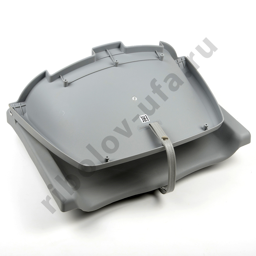 Кресло в лодку пластиковое серое C12503G