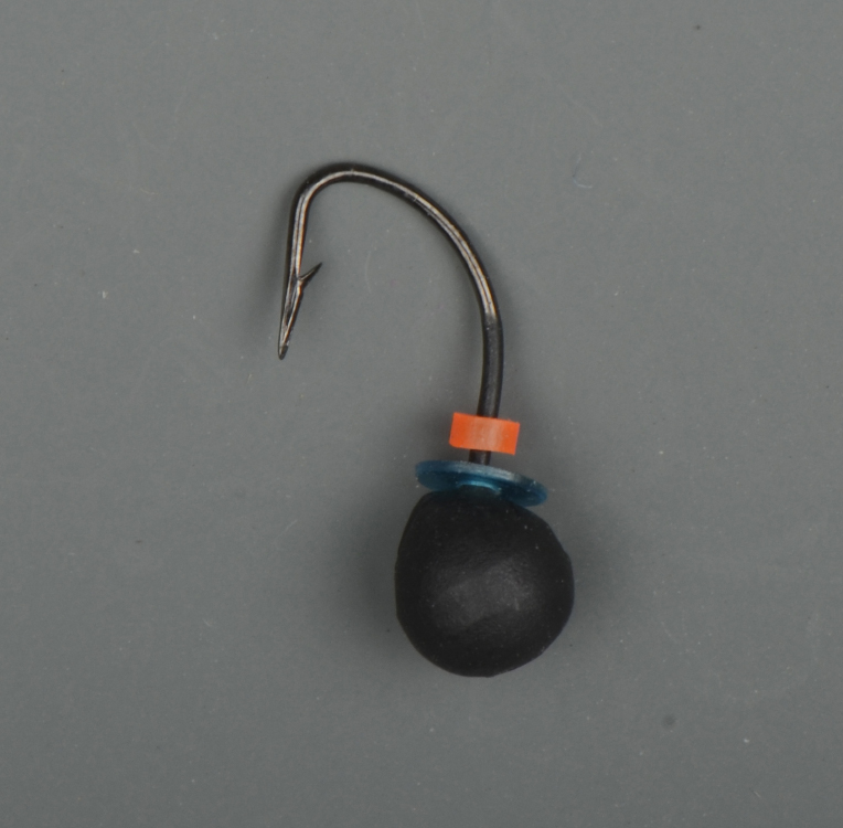 Мормышка Wormix точеная вольфрамовая Дробь d=4 черная арт. 824