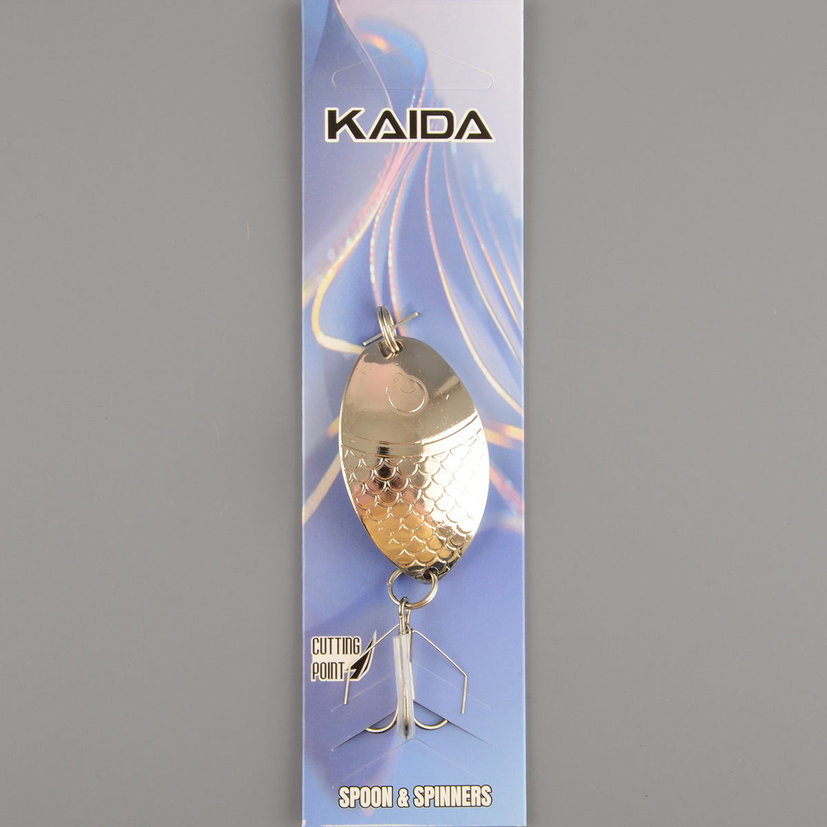Блесна Kaida колеблющаяся 5013 18гр. цв.01 тройник незацепляйка