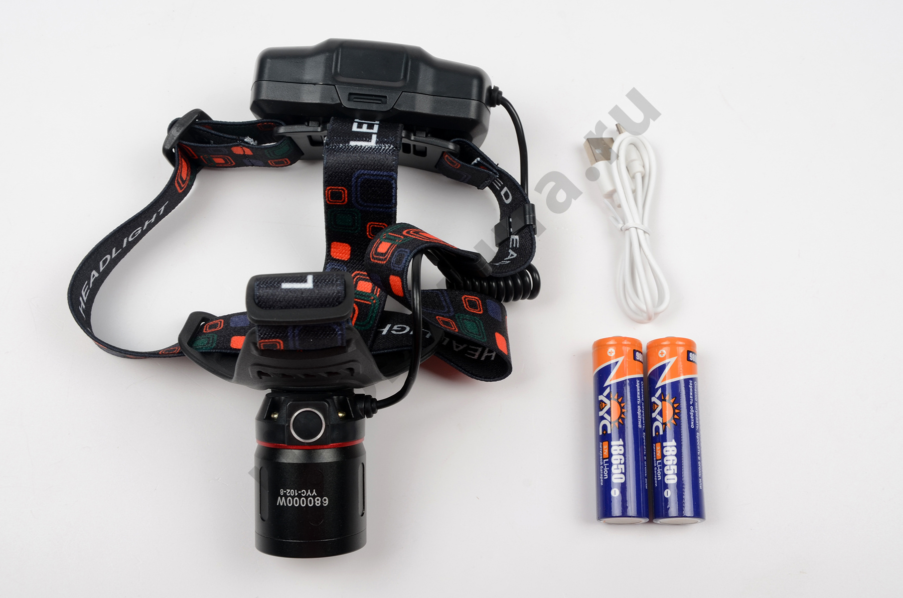 Фонарь налобный YYC 102-8