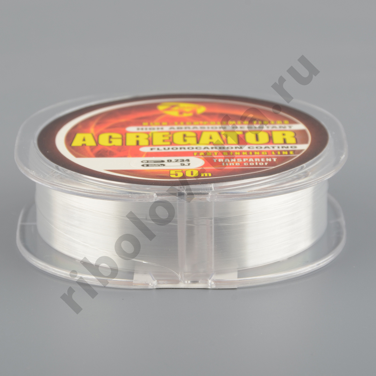 Леска Zander Master Agregator 50м прозрачная 0,165