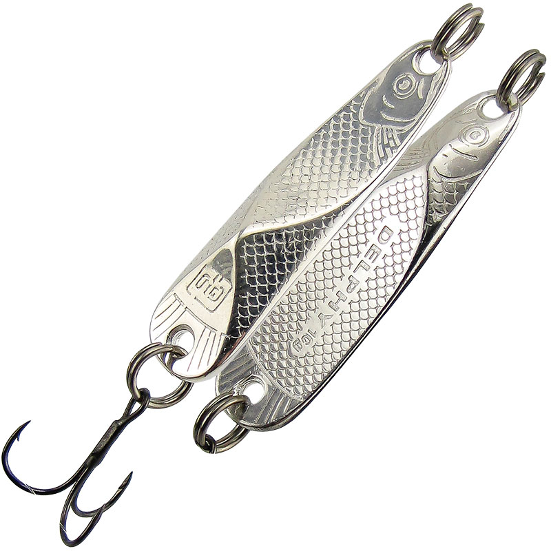 Блесна Русская блесна Делфи 32гр - 01 серебрение