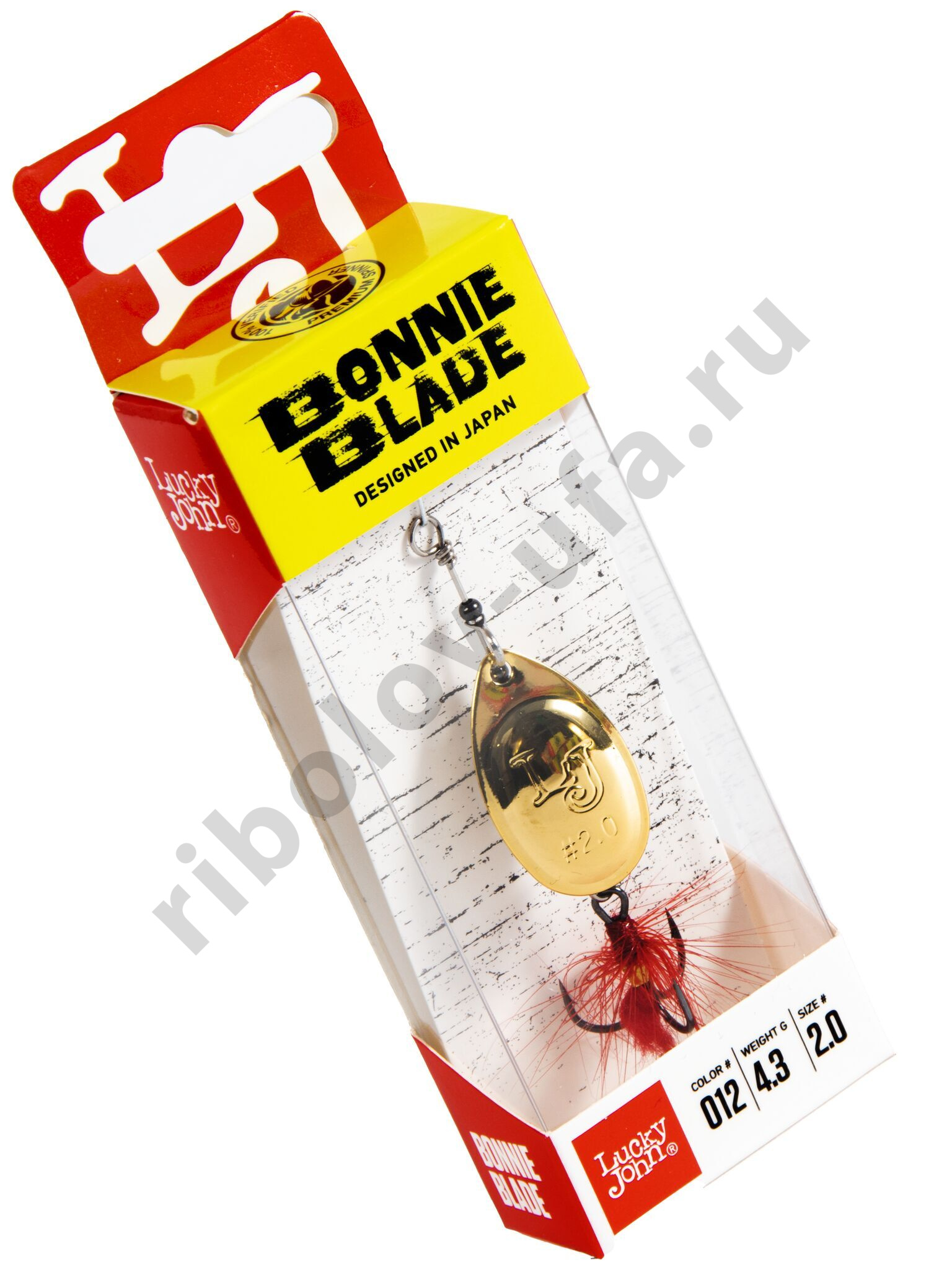 Блесна вращ. Lucky John Bonnie Blade #02, 4.3гр., цв. 012