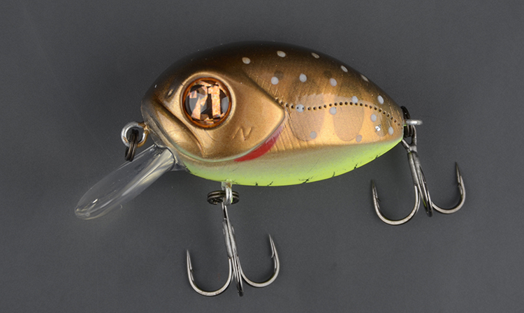 Воблер PONTOON 21 Red Rag 36F-SR, 36мм, 5,7 гр.,  погружен 0.4-0.6 м., №729