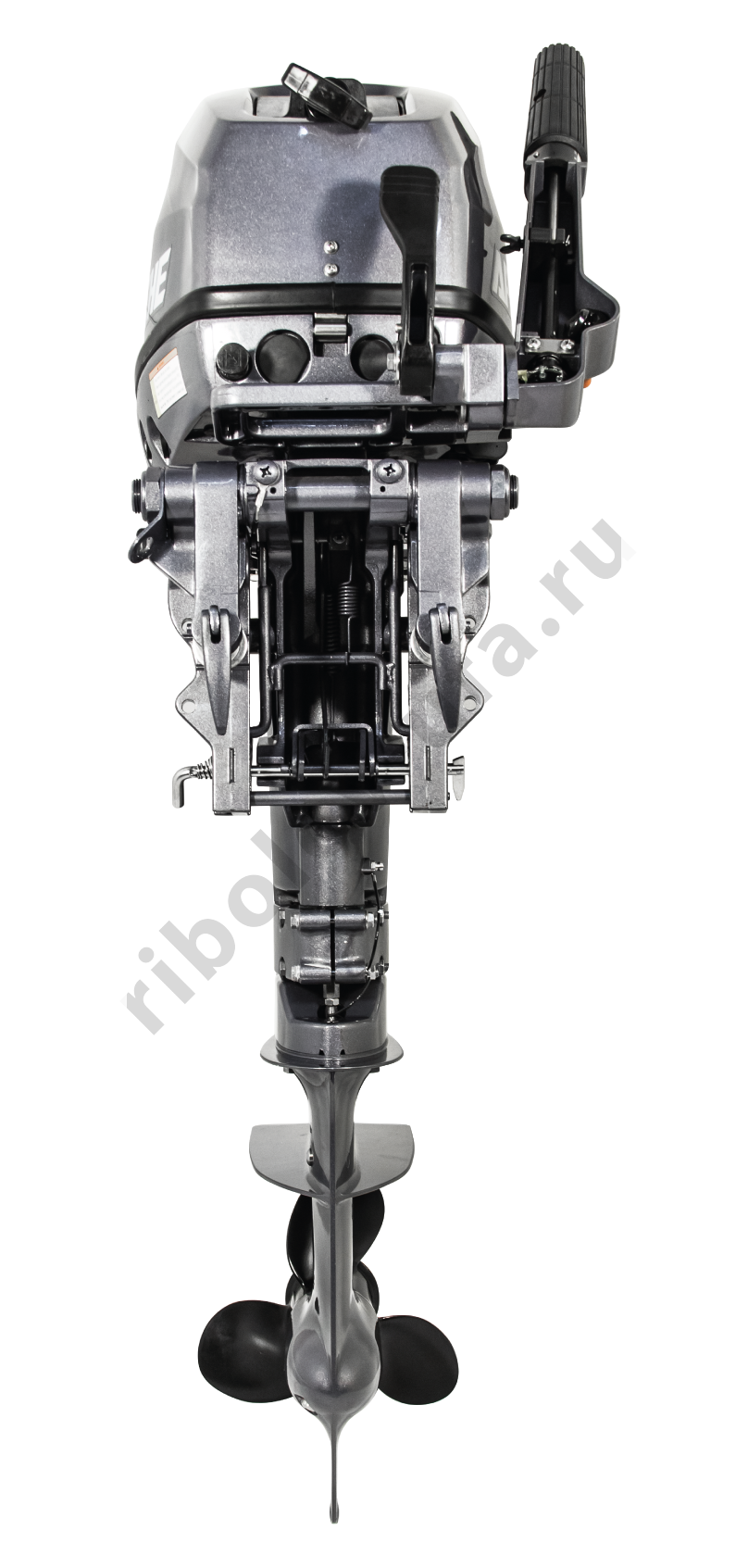 Лодочный мотор 2-х тактный Apache T 9.9 BS с баком 24 л + винт 11 шага