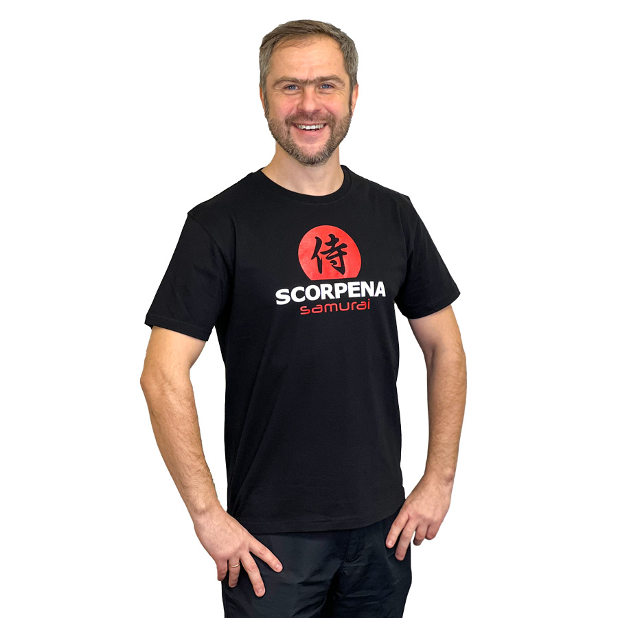 Футболка Scorpena Samurai черная р.M