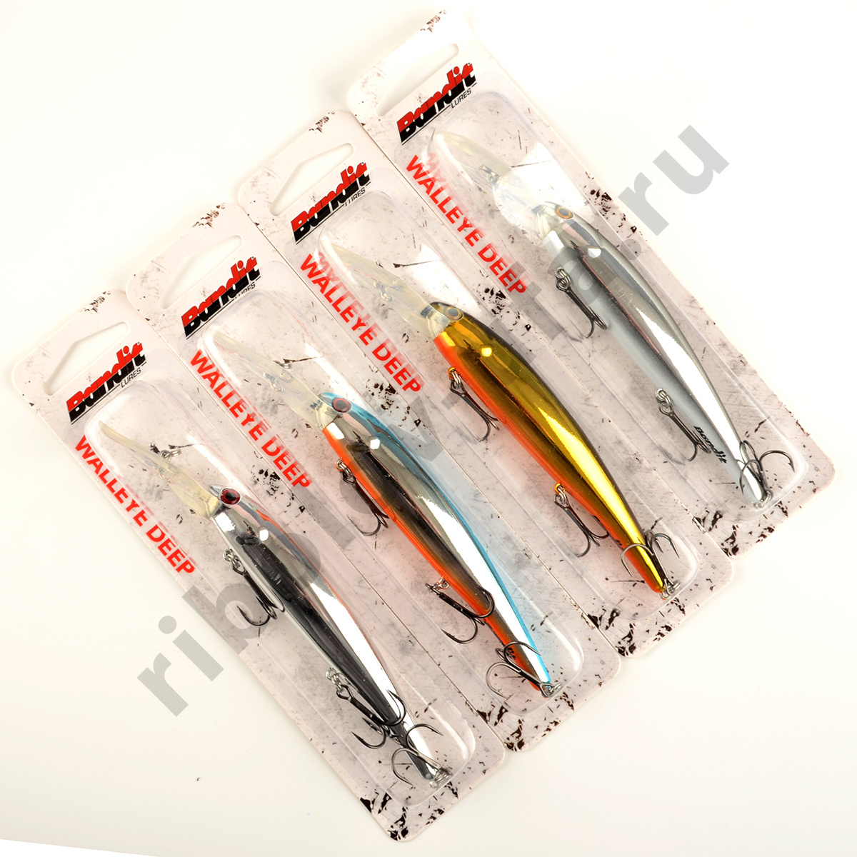 Воблер Bandit Deep Walleye 12см, 17.9гр, (8м) #D232