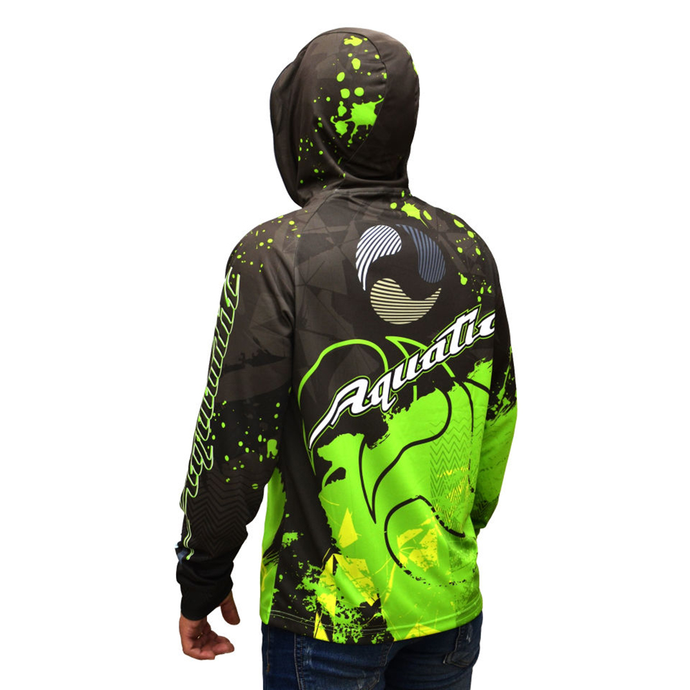 Джерси  Aquatic Дж-04 с капюшоном. логотип Aquatic р.XXXL