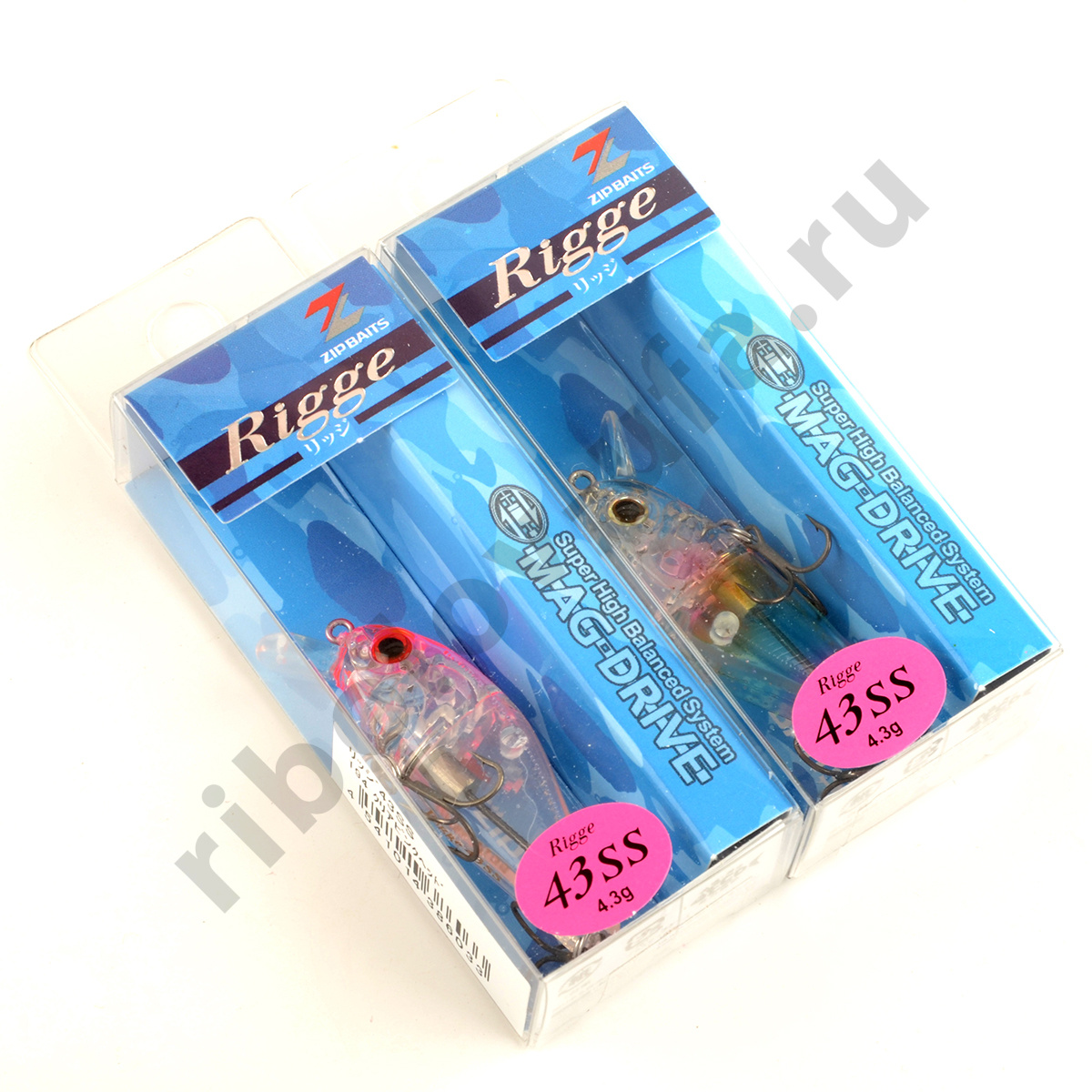 Воблер Zipbaits Rigge 43SS-sw, 43 мм, 4.3 гр., тон., цвет № 204