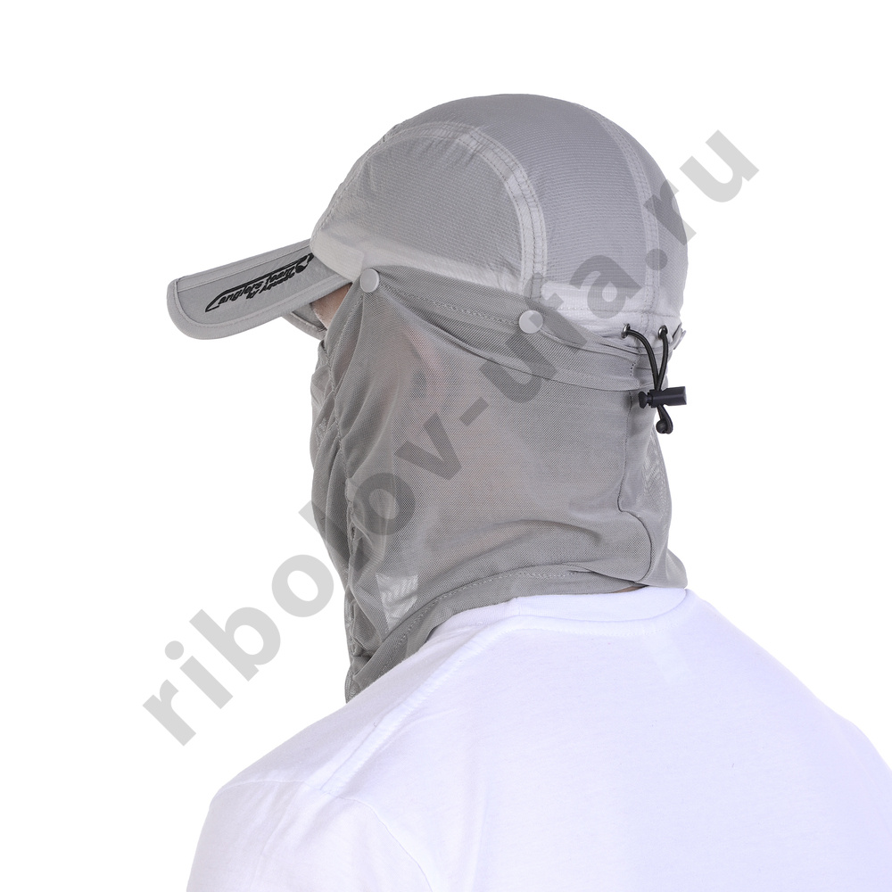 Кепка Aquatic KA-18СС складная с антимоск.бафом цв.св-серый