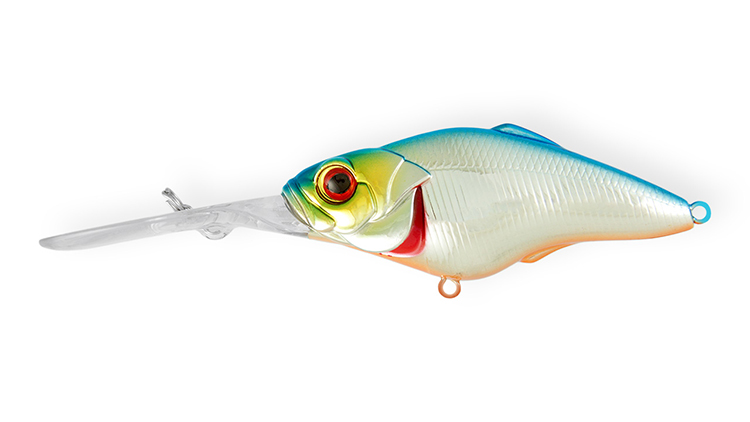 Воблер Strike Pro Small Supersonic 60L плав. 7гр. (1.5-2.5м) кр.VMC  EG-081L#626E