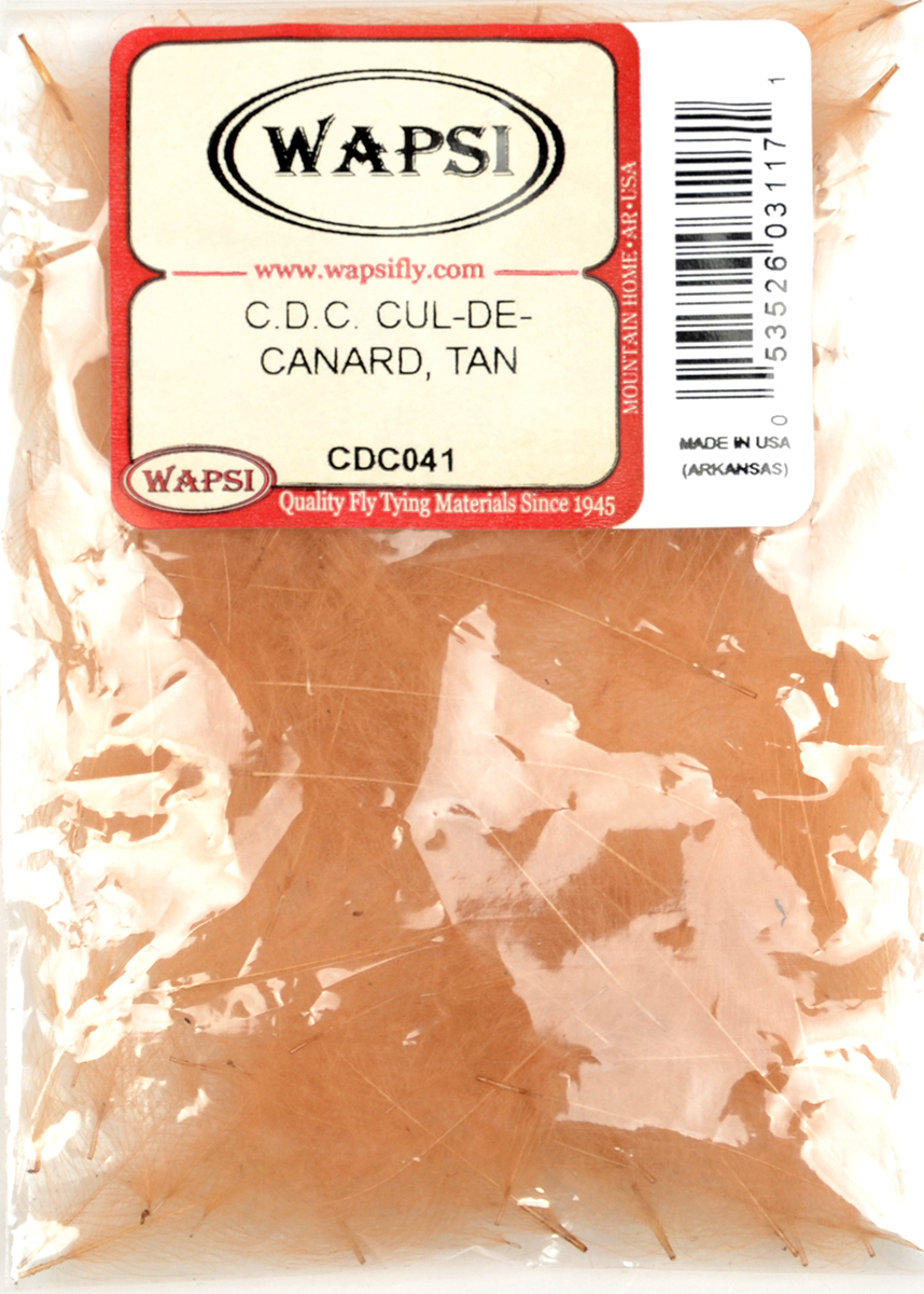 Перья Wapsi CDC Cul-De-Canard TAN