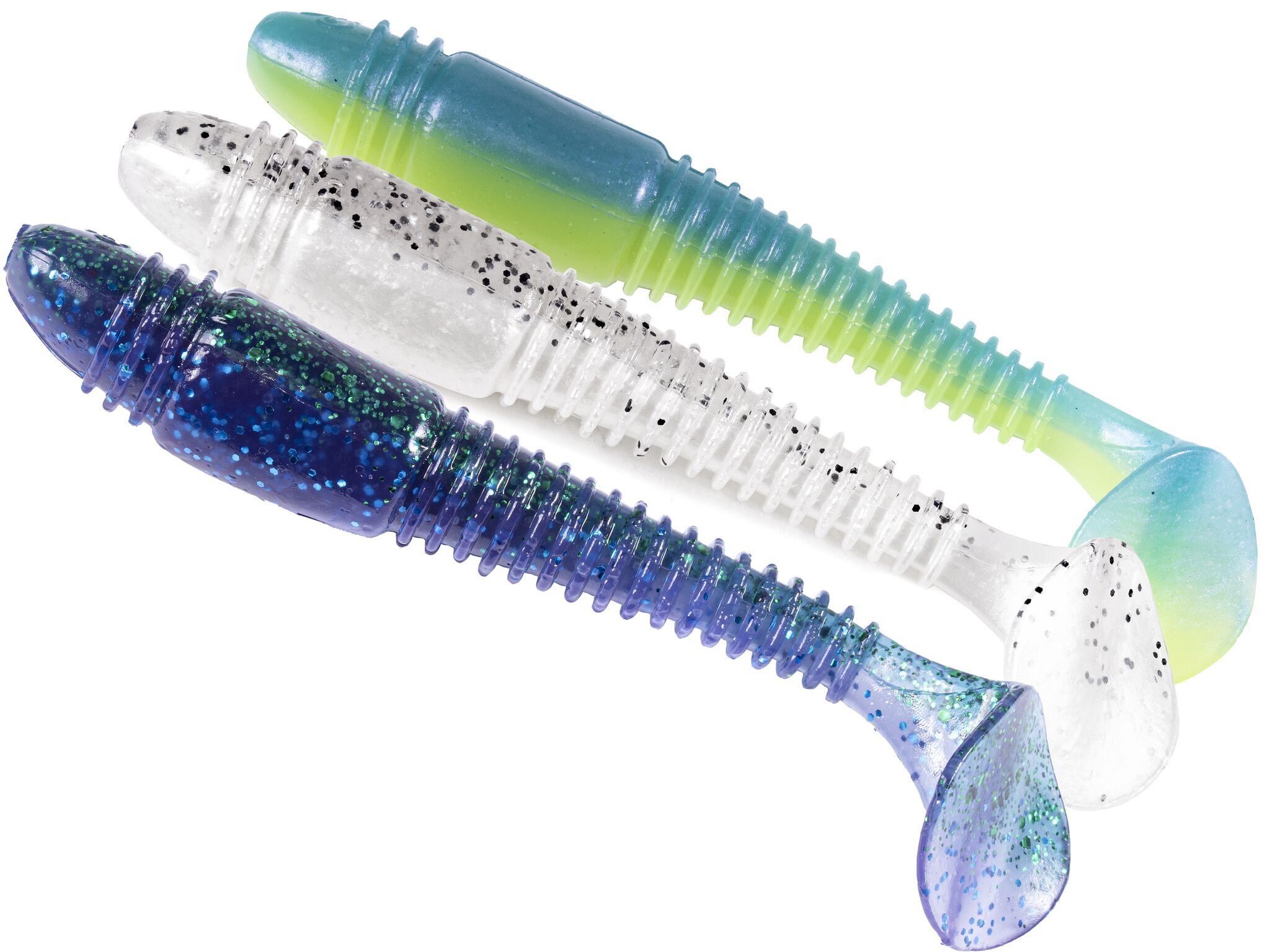 Силиконовая приманка Lucky John Pro Series Tioga Fat 5.8in 14.7см /Mix4 (3 шт/уп)