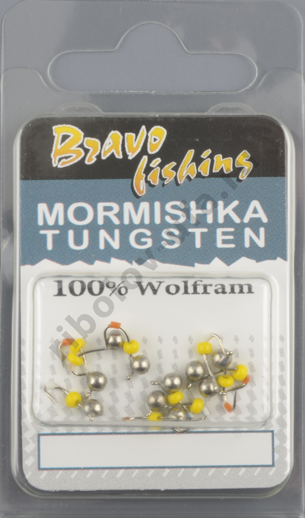 Мормышка вольфрам Bravo Fishing Шар с ушком 3.0 мм 0.29 гр Ni