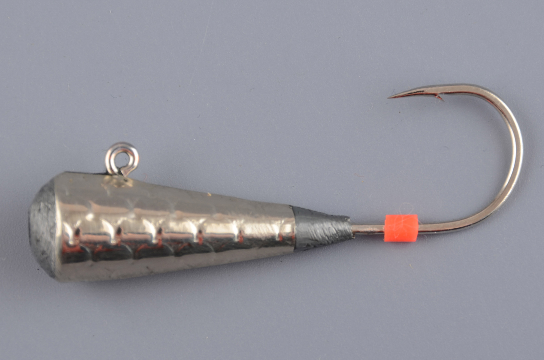 Блесна зимняя Жор Мормышка-клык 15гр ник/лат крюк G