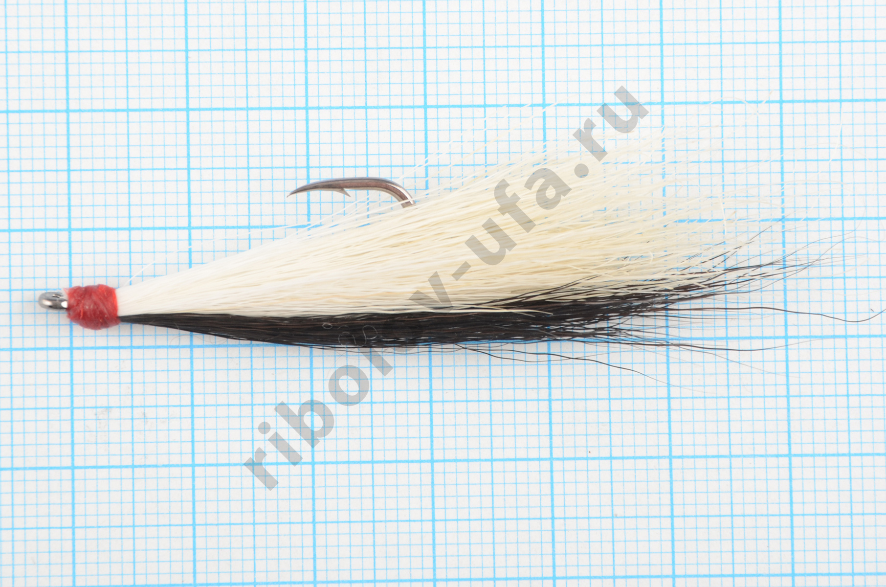 Стример на жереха Стримера НН кр. №1, 55мм, материал коза, люрекс цв. 19