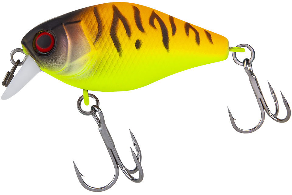 Воблер Jackall Chubby 41 дл. 4.1 см, гл. 0.6-1.0 м, 5.5 гр., floating, цв. tropical mat tiger