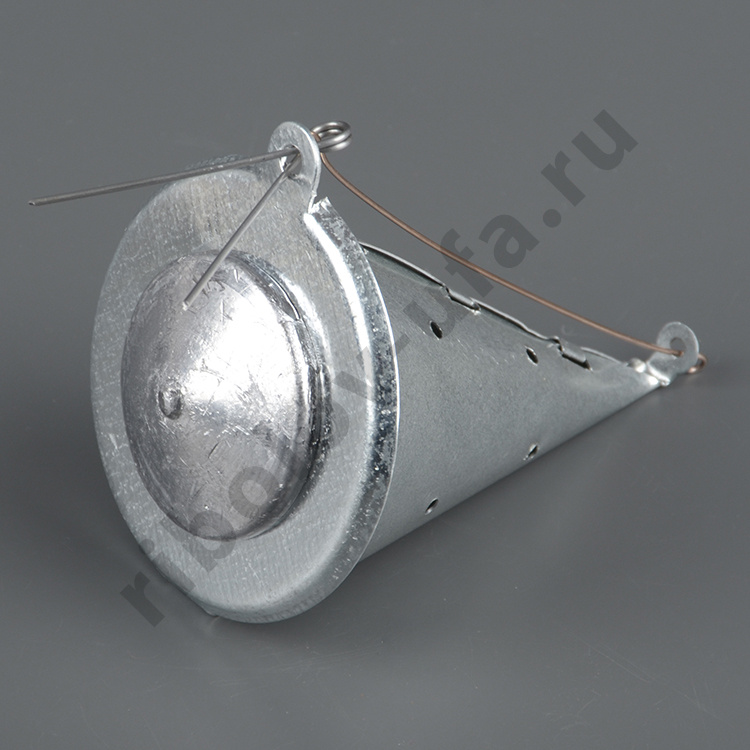 Кормушка зимняя Перцев металл. Конус большая, огрузка 225 гр