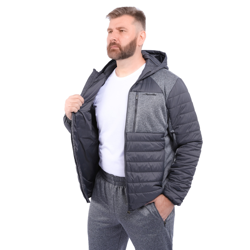 Куртка Aquatic КС-05 поддевка (нейлон, soft shell) цвет: графит, размер M