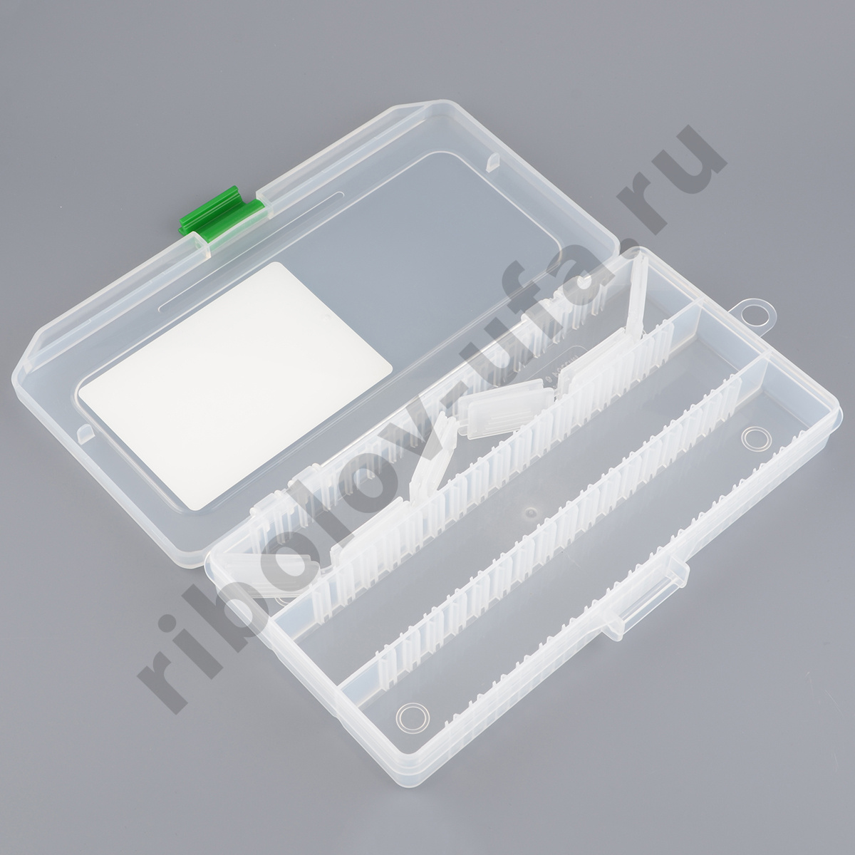 Коробка Fisherbox 216sh прозр. 22*12*02 slim