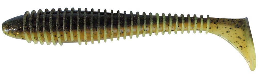 Силиконовая приманка Keitech Swing Impact Fat 2.8 in 7см 3,5г (8шт/уп)EA# 07 Watermelon PP./Yellow P