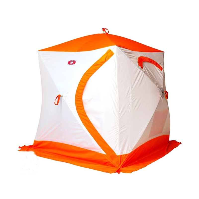 Палатка зимняя Медведь Куб 2 трехслойная (в.1.8*ш.1.8) термостяжка Эконом