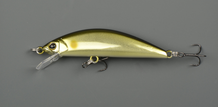 Воблер Jackall Timon Tricoroll 67SP gold ayu