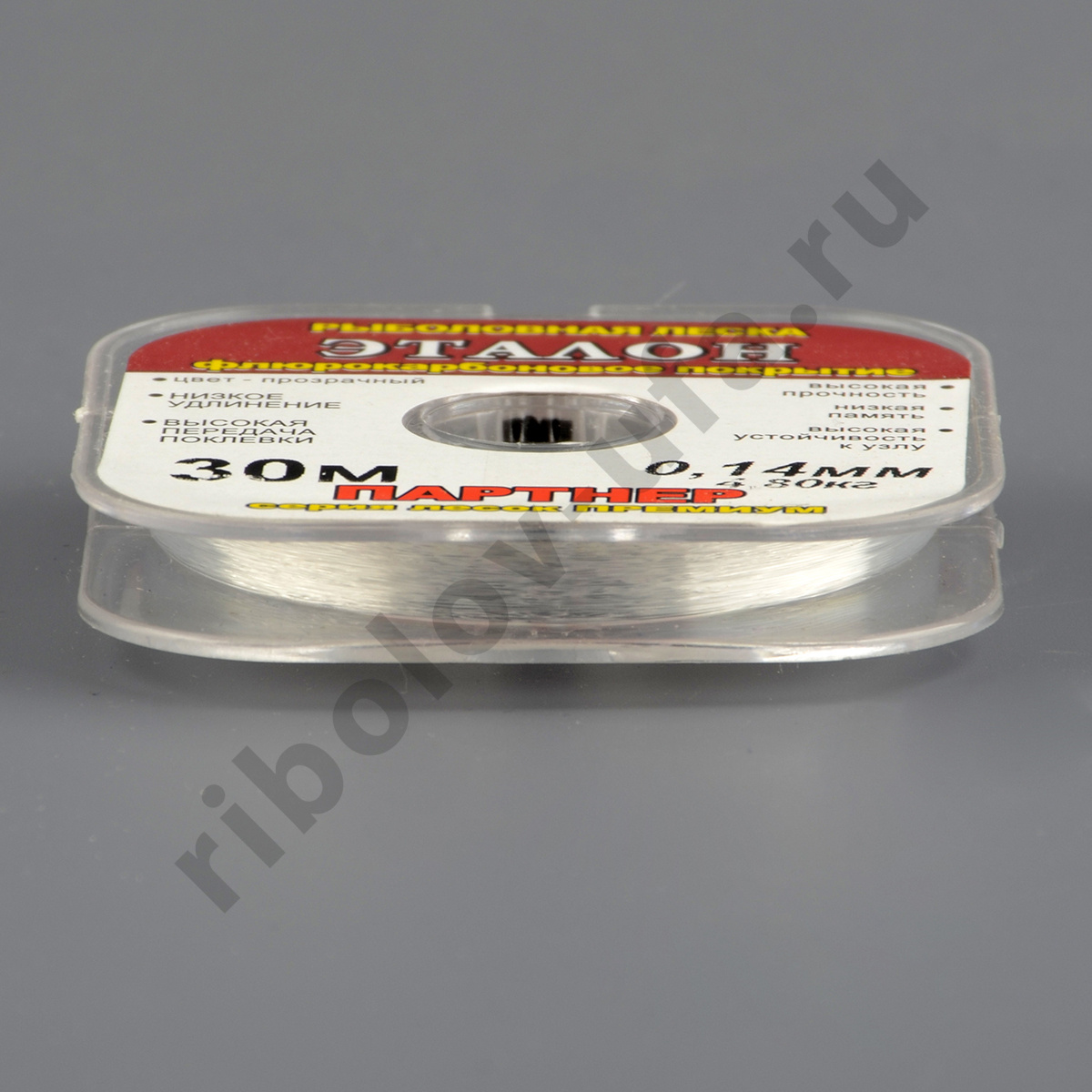 Леска Эталон 30 м, 0.10 мм, 2,80кг