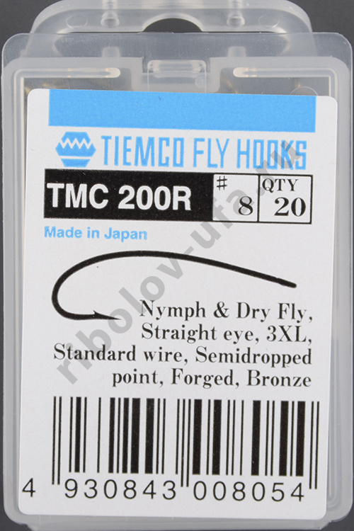 Крючки Tiemco TMC200R #8 (20 шт)