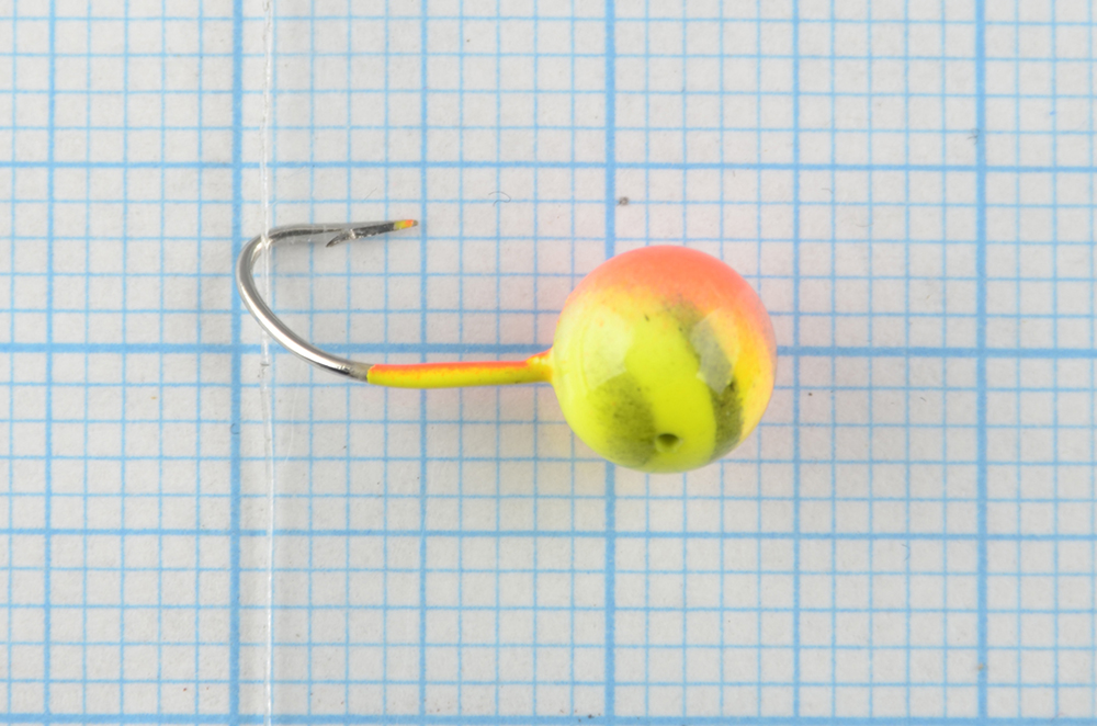 Мормышка литая Marlins Шар 6мм (1.22гр) кр. Crown 7000-404