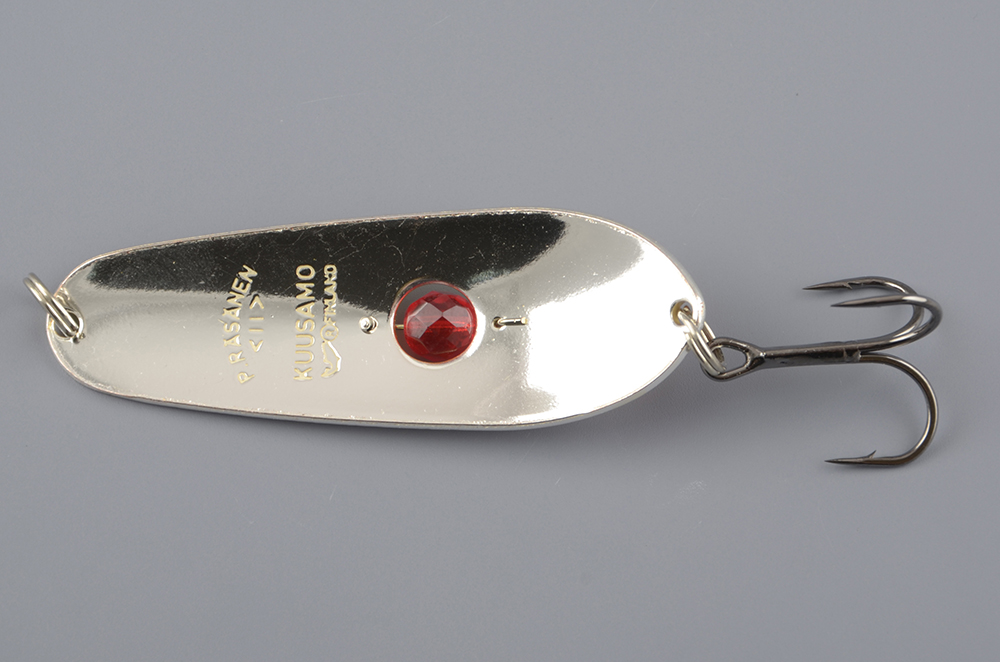 Блесна колеб. Kuusamo Rasanen 70/20 (бусинка) BL/Ye/S